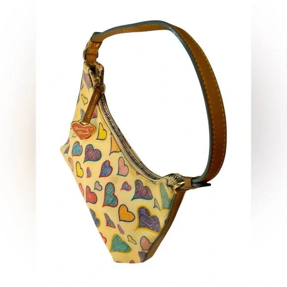 Dooney & Bourke Multicolor Heart Print Women's Bag - Picture 7 of 11